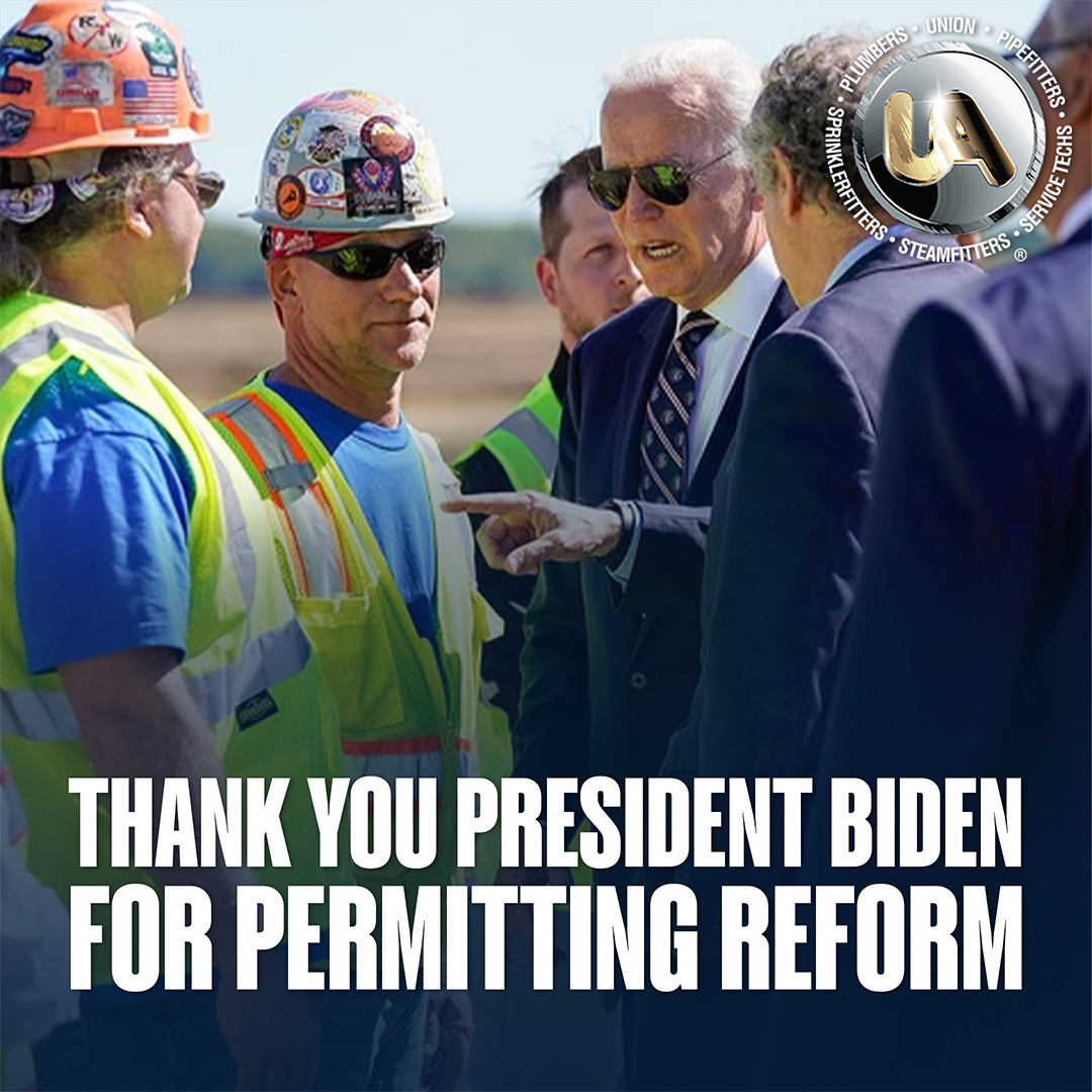 Thank you POTUS for Permitting Reform
